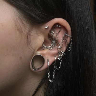 Piercing en la oreja